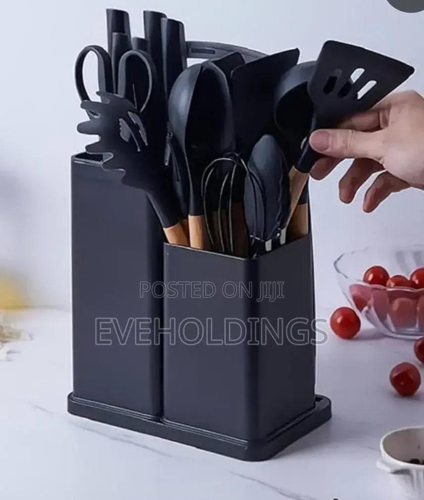 19 PCS Silicone Spoons