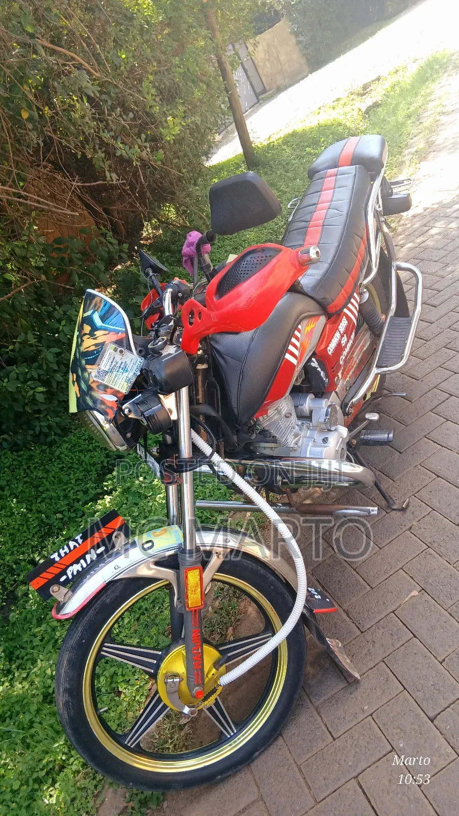 Haojin HJ125-25 2023 Red