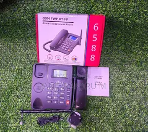 Dual Sim Wireless Landline Phone 6588 – Reliable Network Connection