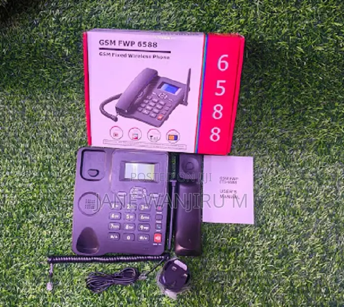 Dual Sim Wireless Landline Phone 6588 – Reliable Network Connection