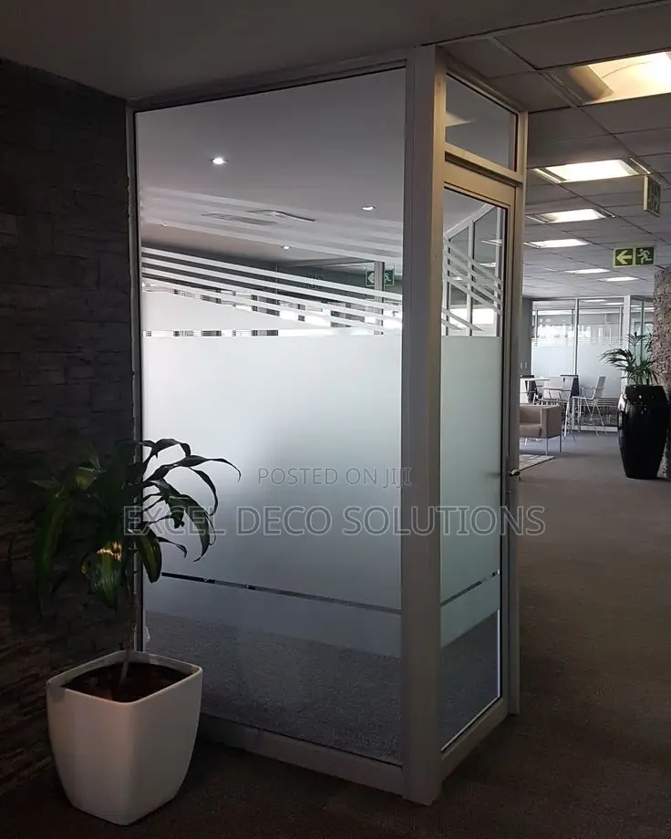 Frosted Film With Premium Glass Finishing Effect