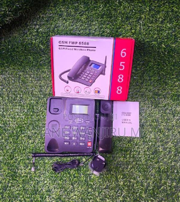 Wireless Office Deskphone 6588 – Easy to Use GSM Phone