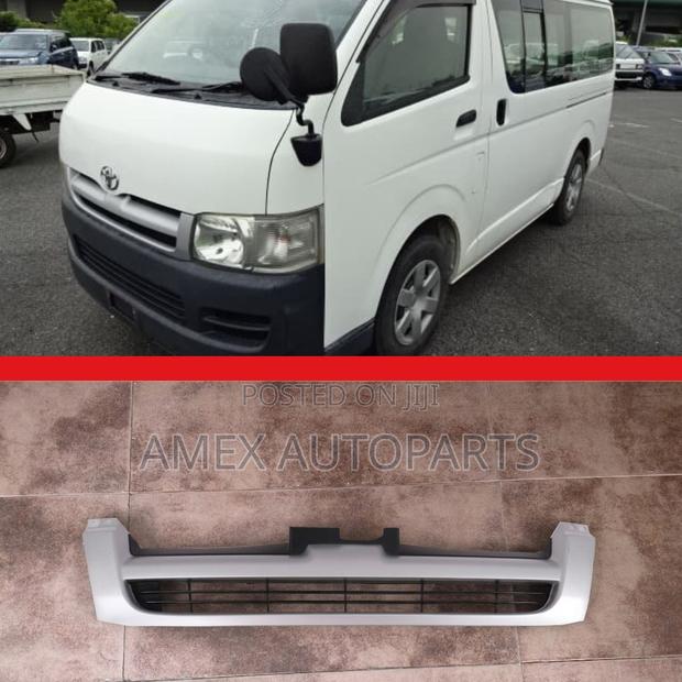Toyota Hiace 7l Grille / Grill Kdh200 2005 Onwards Silver Short