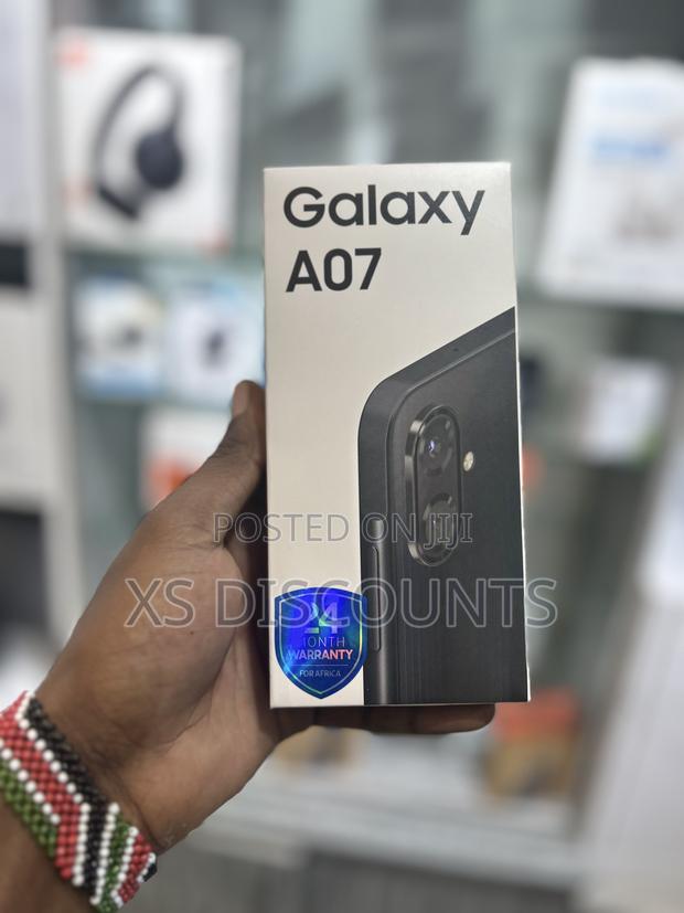 New Samsung Galaxy A07 128 GB Black