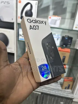 New Samsung Galaxy A07 128 GB Black