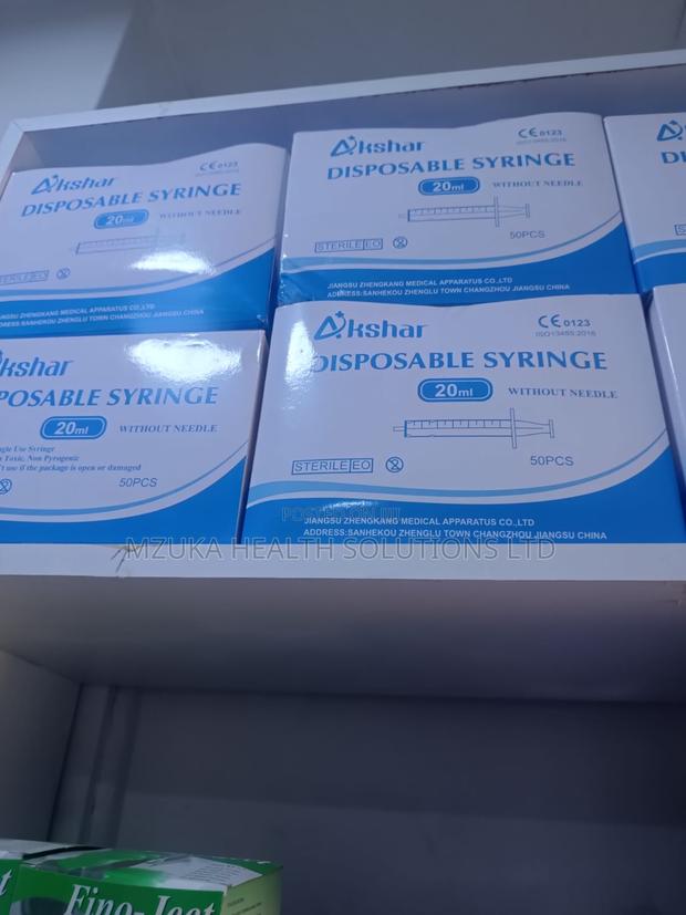 Disposable Syringe Without Needle 20ml - thumbnail 3