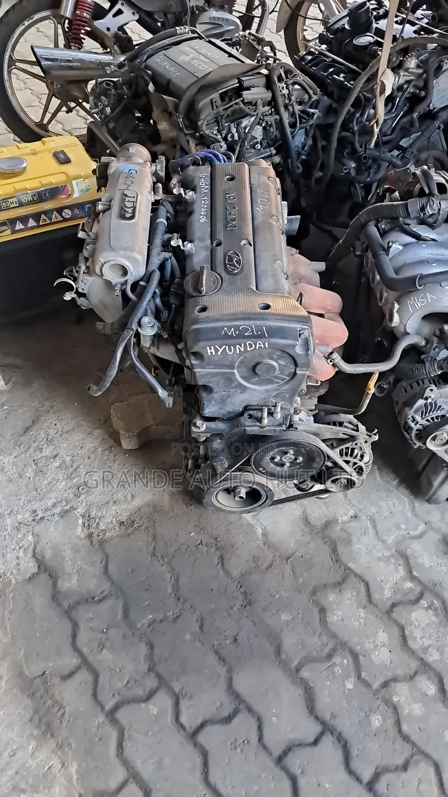 Elantra J2 Engine