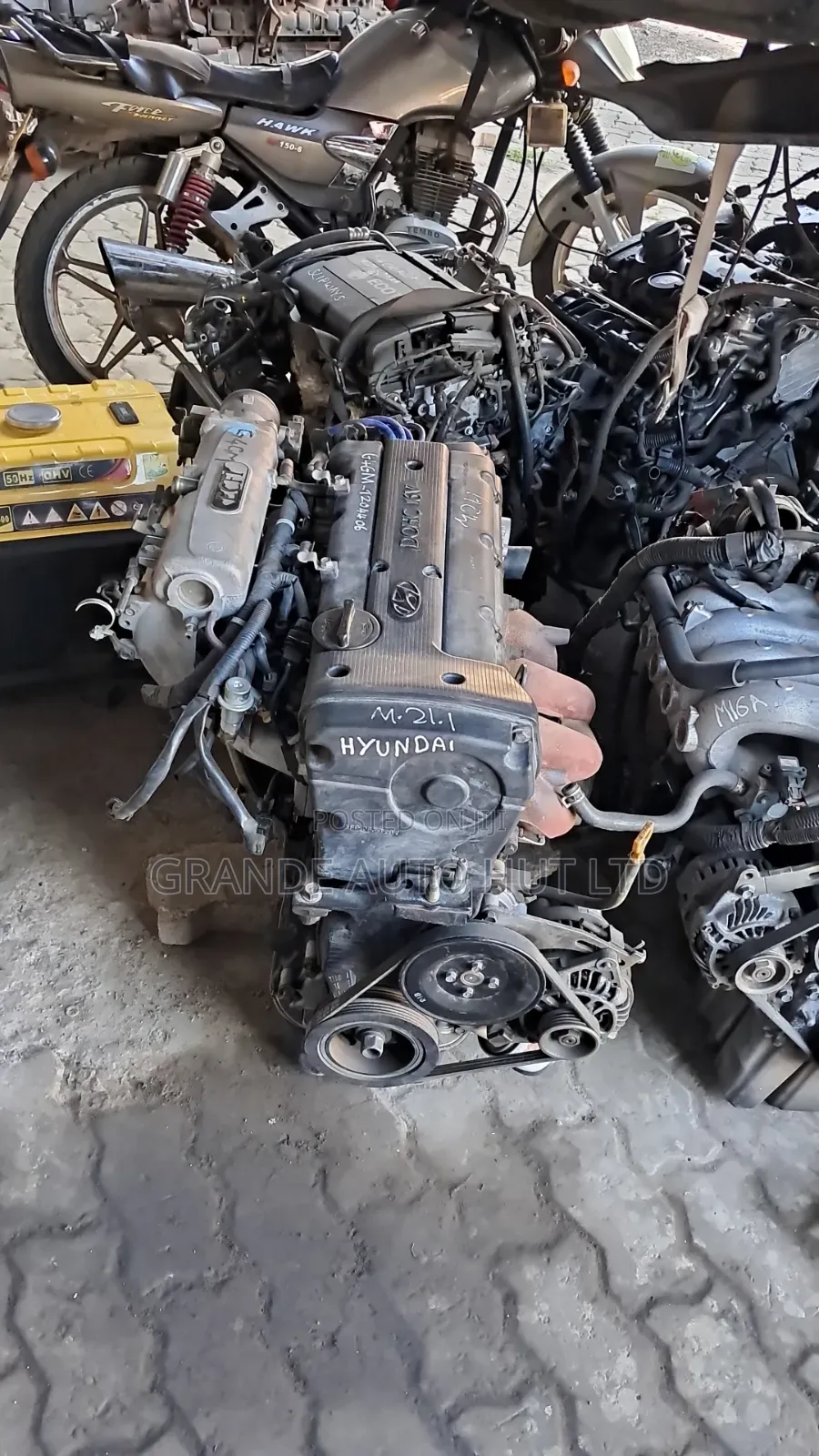 Elantra J2 Engine