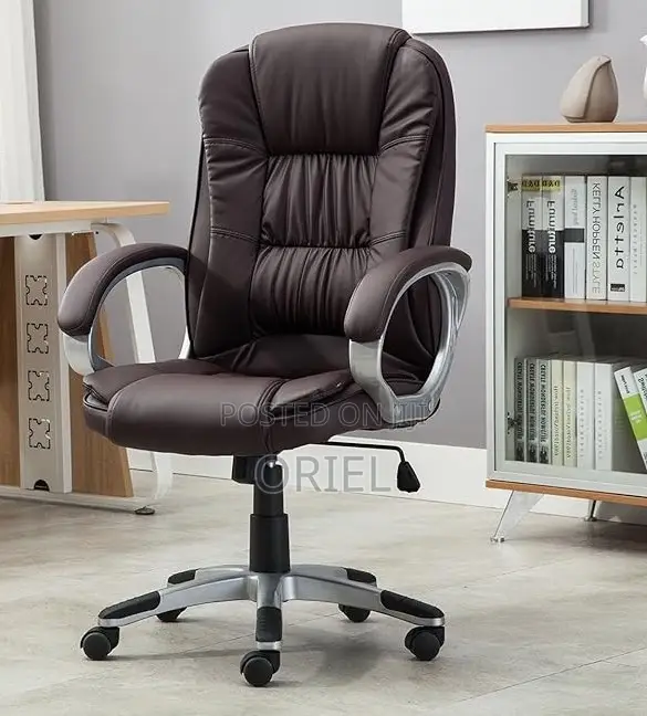 Office Chair : Ergonomic Brown Office Chair