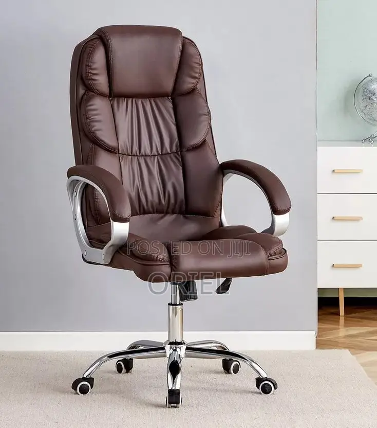 Office Chair : Ergonomic Brown Office Chair