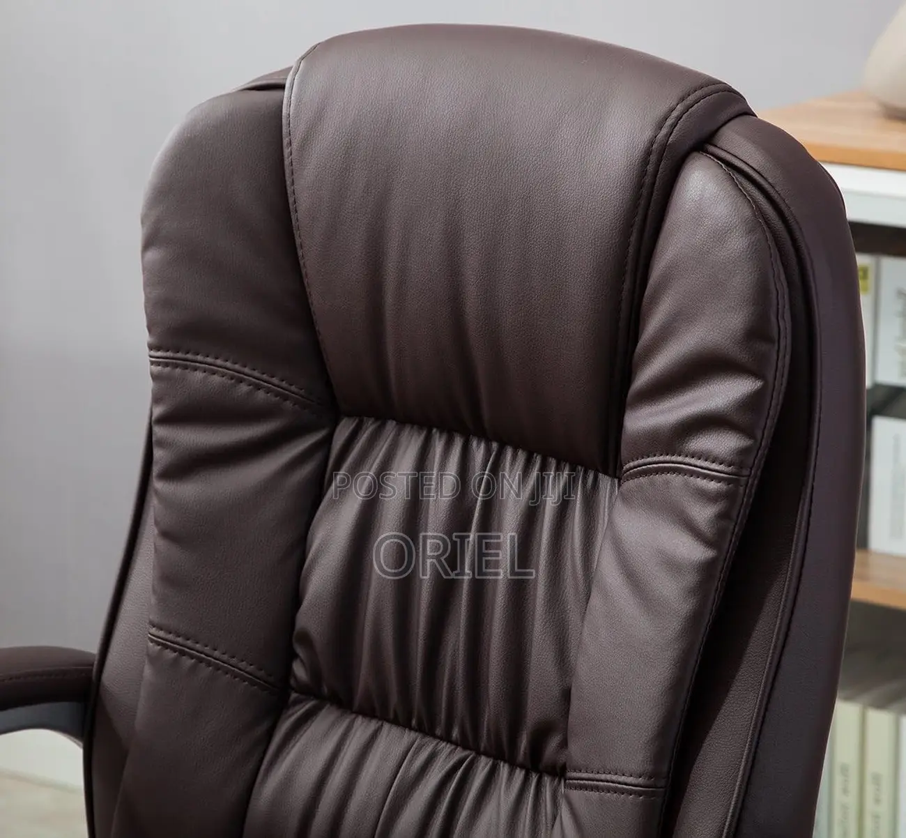 Office Chair : Ergonomic Brown Office Chair