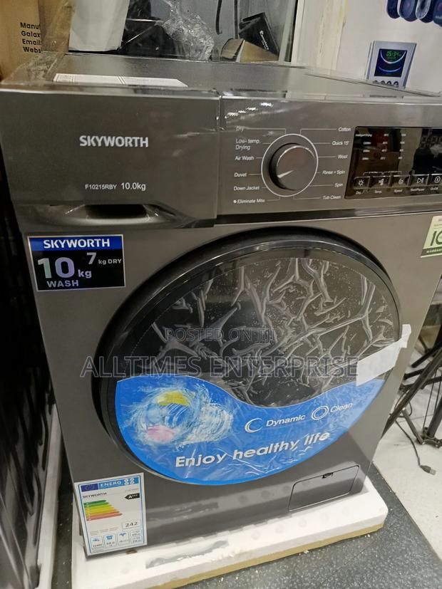 Skyworth 10/7 Washer Front Load Washing Machine