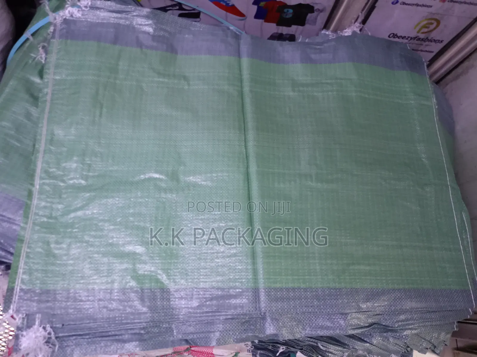 60x90 Green 50kg Sacks