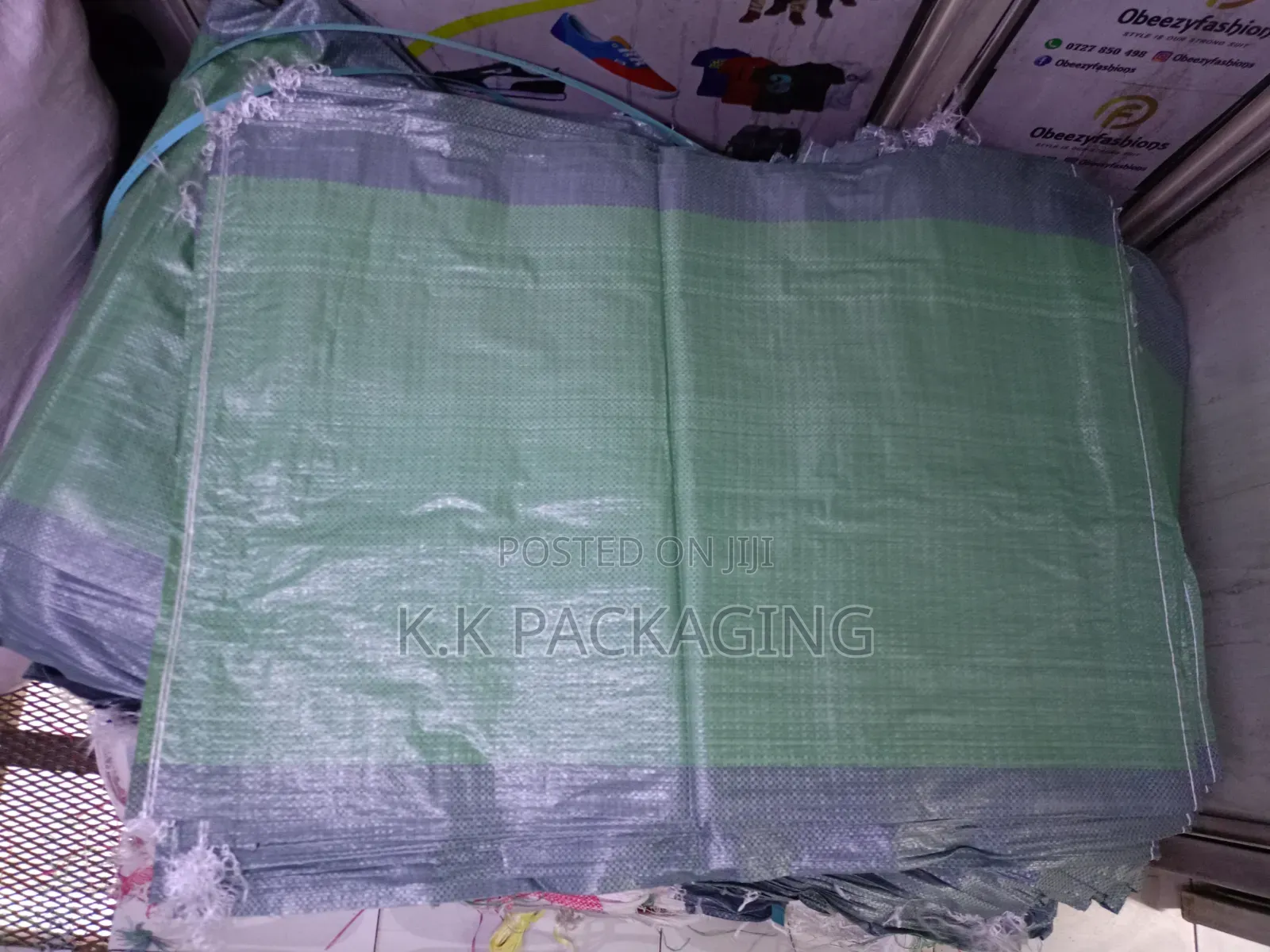 60x90 Green 50kg Sacks