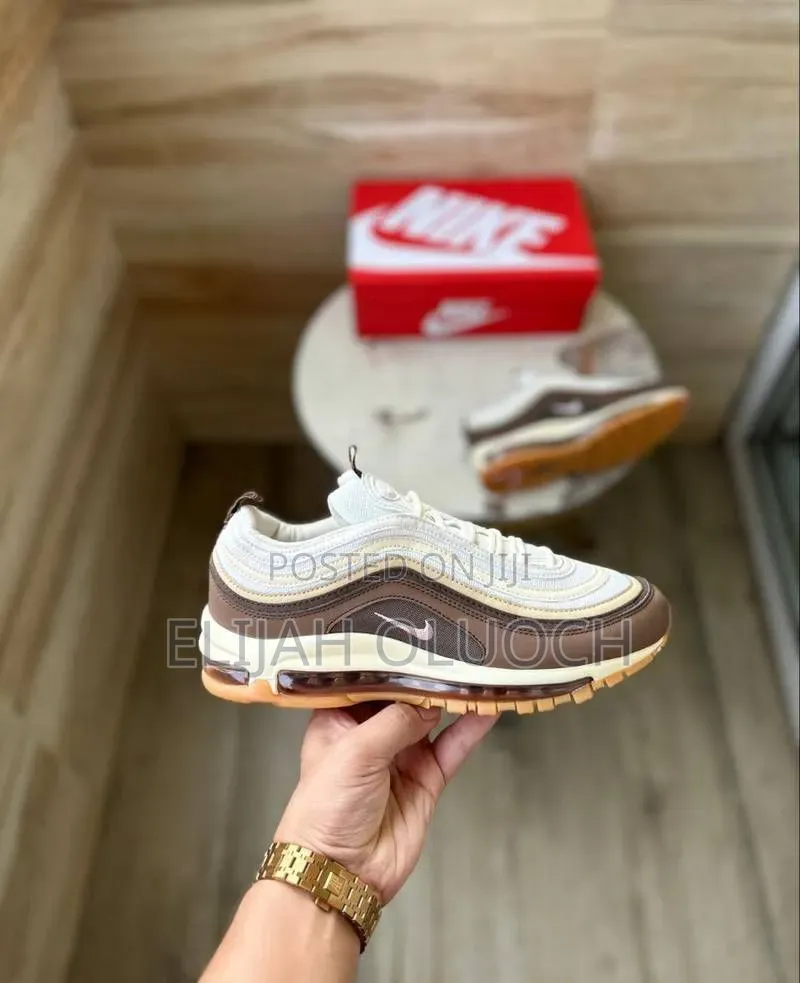 Airmax 97 Muslin Pink Foam(Brown) 
Sizes 37-45