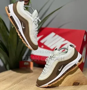 Airmax 97 Muslin Pink Foam(Brown) 
Sizes 37-45