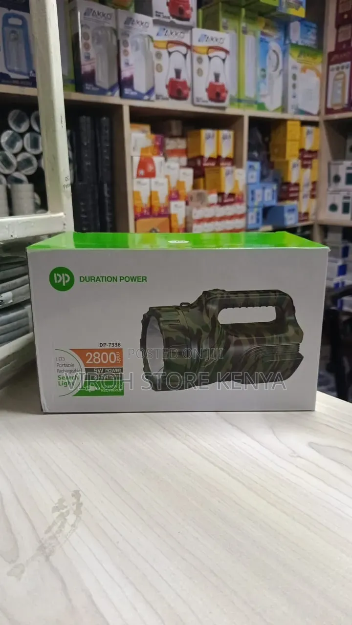 Dp7336 Led Torch Rechargeable Security Torch