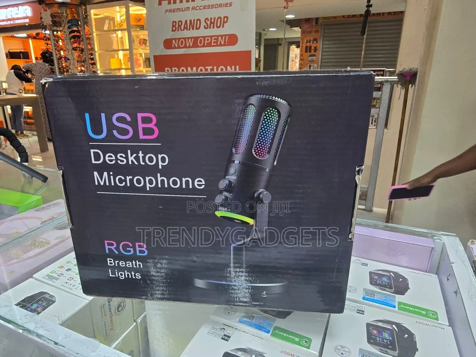 Usb RGB Condenser Mic for Gaming Podcast Streaming Pc
