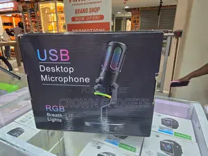 Usb RGB Condenser Mic for Gaming Podcast Streaming Pc