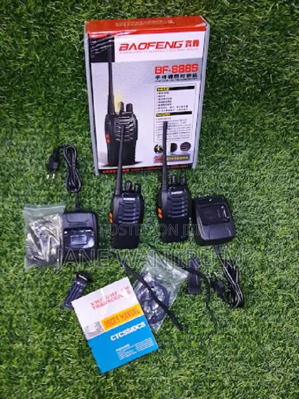 Baofeng Bf-888s Uhf Walkie Talkie – Strong Signal Radio