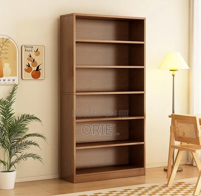 Office Bookshelf : 5 Tier Wooden Home Office Bookshelf