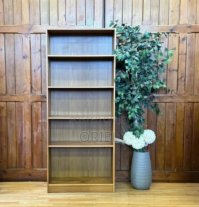 Office Bookshelf : 5 Tier Wooden Home Office Bookshelf