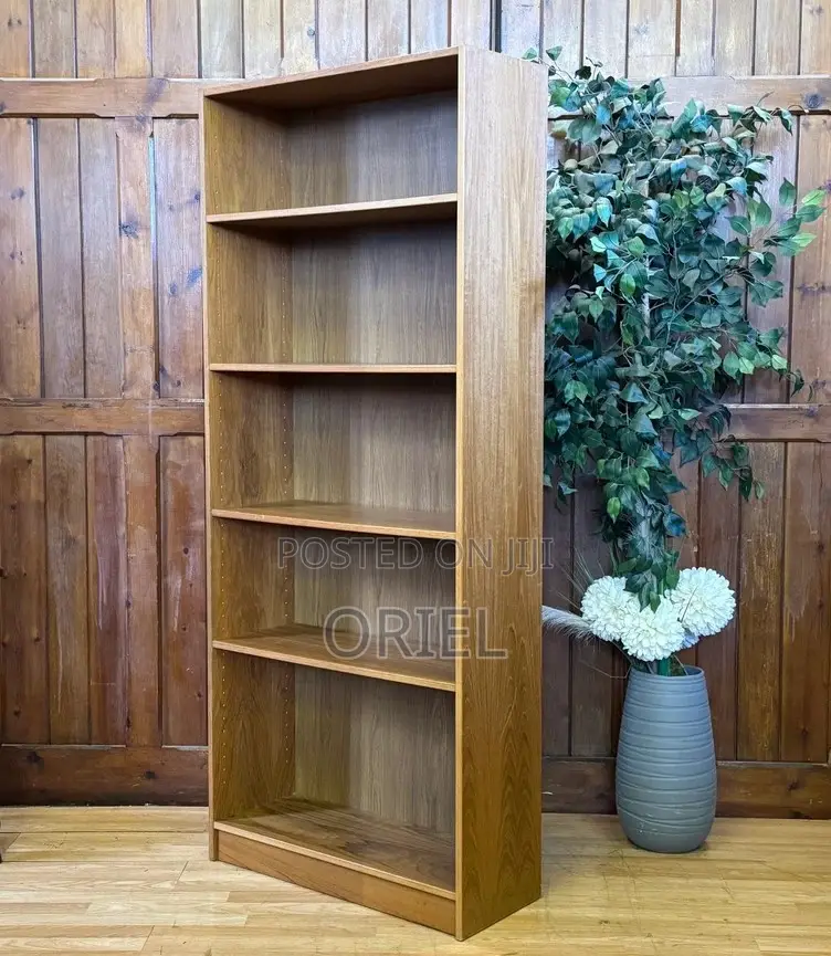 Office Bookshelf : 5 Tier Wooden Home Office Bookshelf