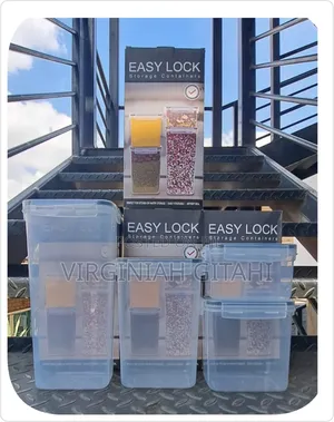 Easy Lock 4pc Storage Containers