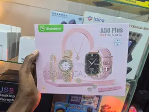 Smartberry A58 Plus Ladies Smartwatch Jewelry Gift Set