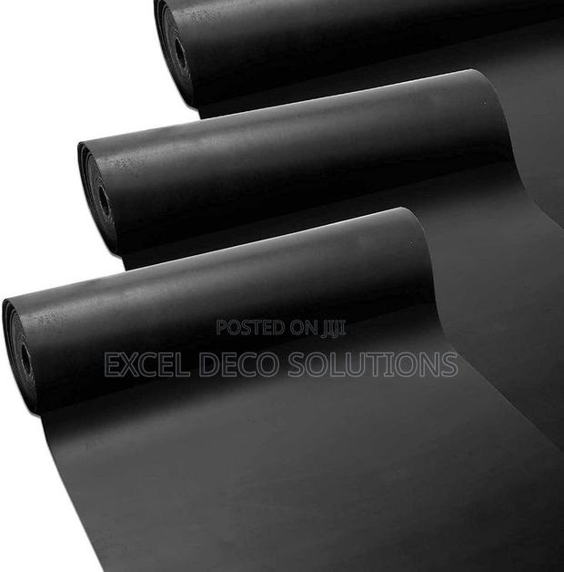 Plain Rubber Mat 5mm – Strong Anti-Slip Floor Protection