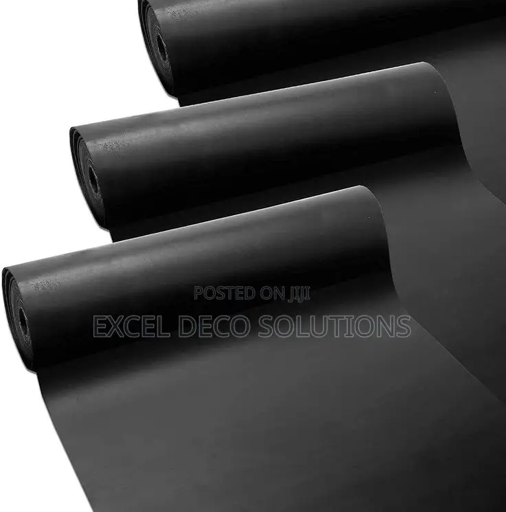 Plain Rubber Mat 5mm – Strong Anti-Slip Floor Protection