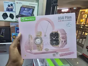 A58 Plus Ladies Luxury Smart Watch Gift Set, 2.02-Inch Display