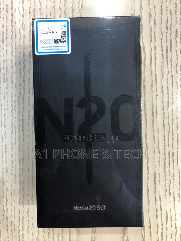 New Samsung Galaxy Note 20 256 GB Black