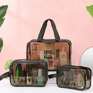 *3pc Large Capacity Waterproof PVC Transparent