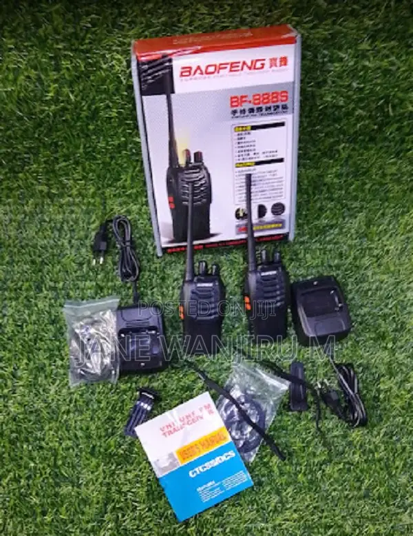 Baofeng Bf-888s Professional Walkie Talkies – Long Battery Life