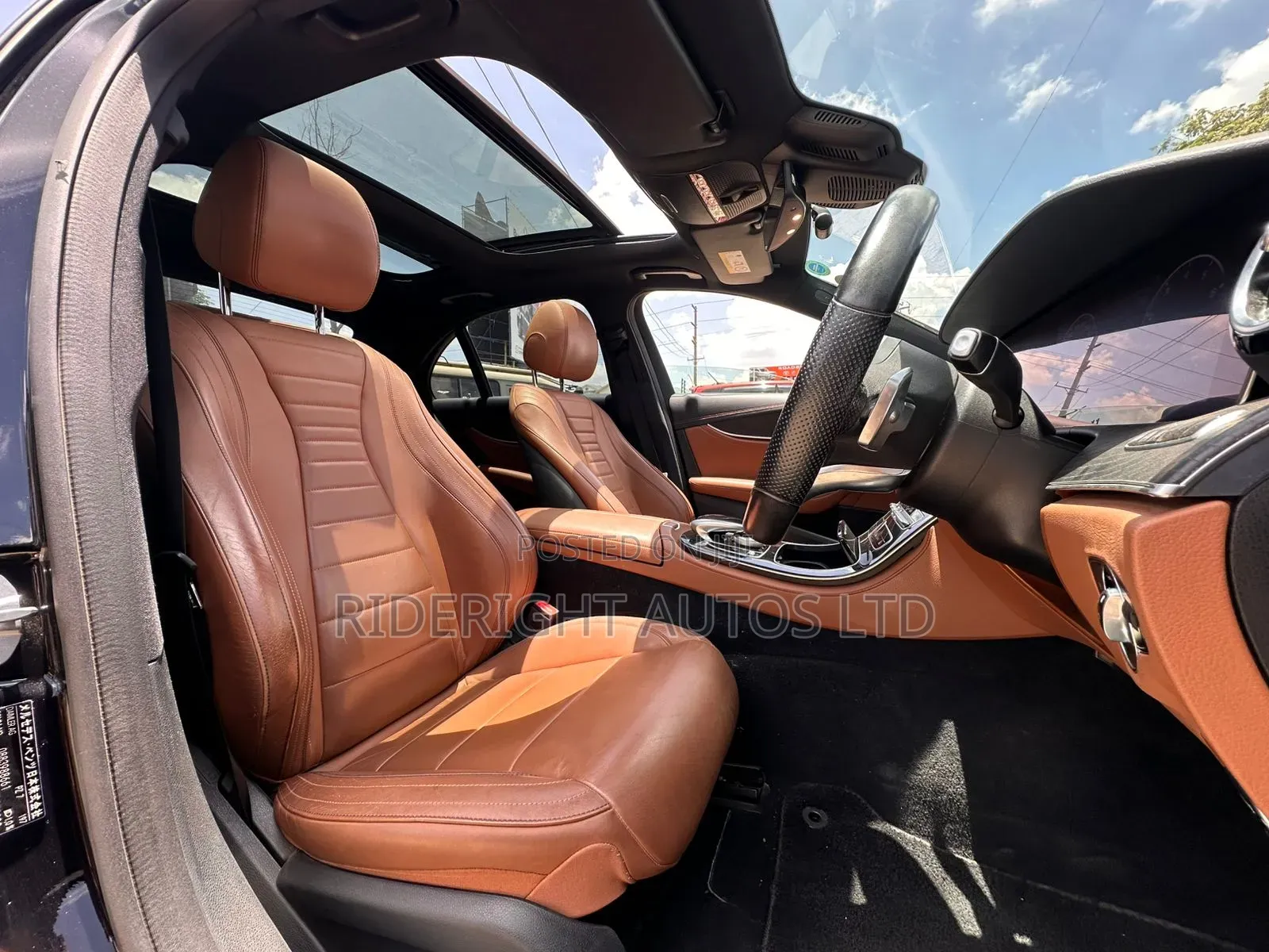 Mercedes-Benz E200 2019 Black