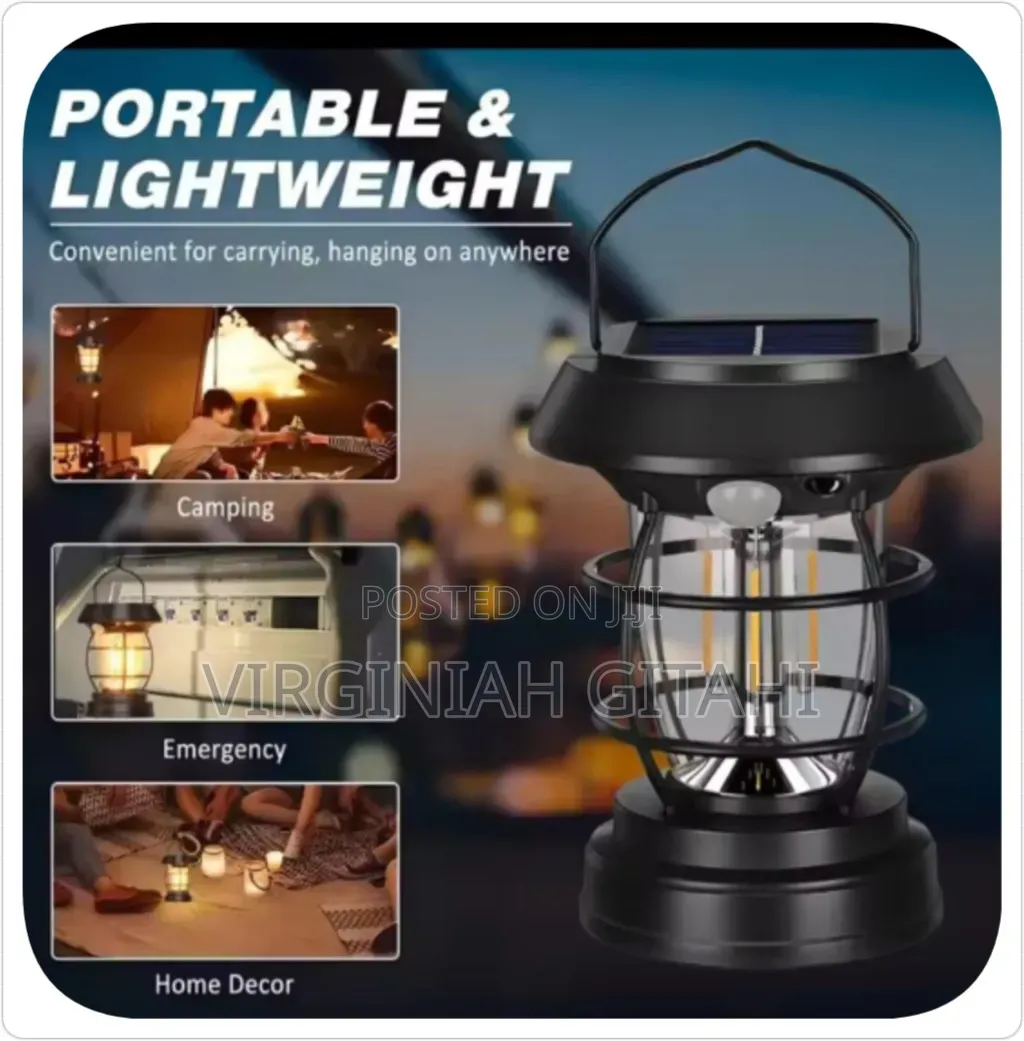 Camping Solar Sensor Light