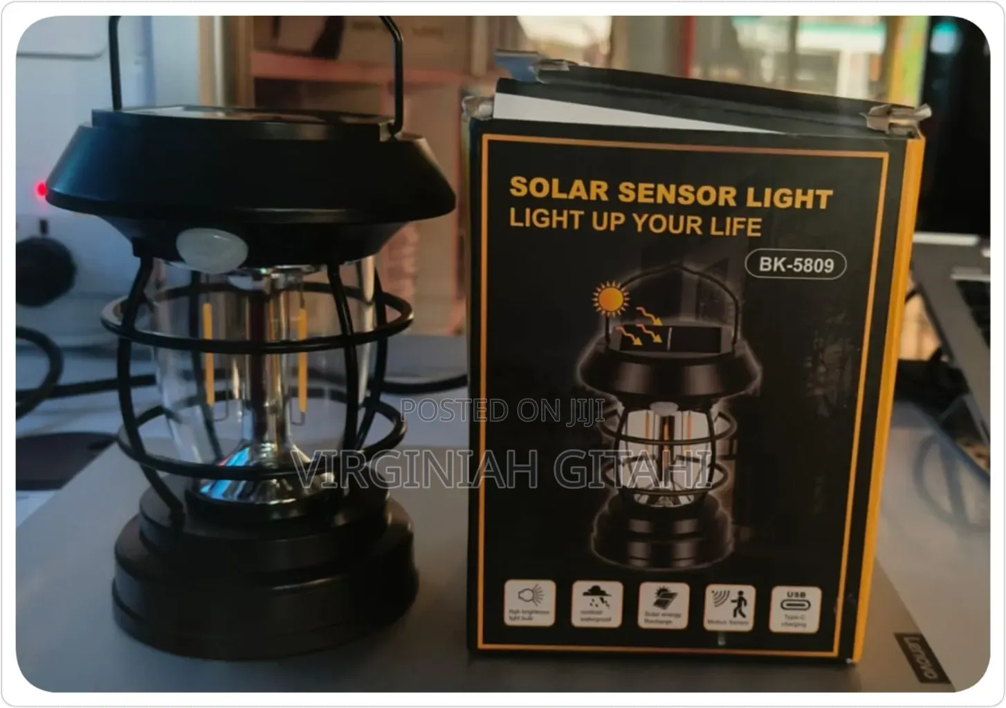 Camping Solar Sensor Light