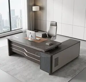 Office Desk : 1.6m Elite L-Shaped Executive Desk