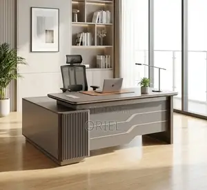 Office Desk : 1.6m Elite L-Shaped Executive Desk