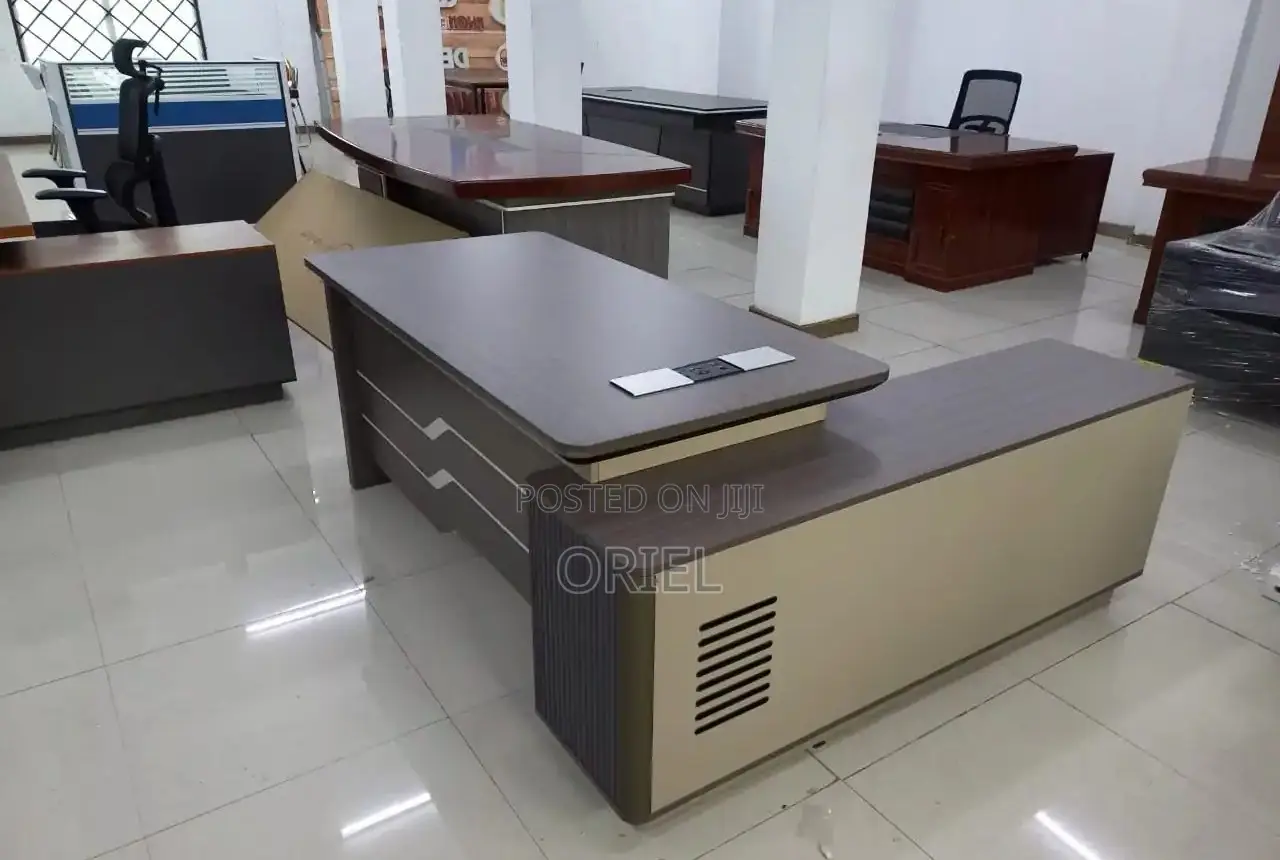 Office Desk : 1.6m Elite L-Shaped Executive Desk
