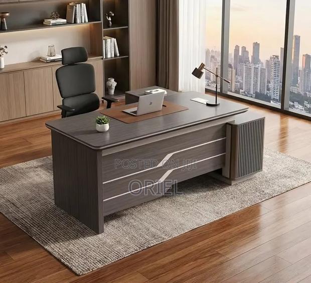 Office Desk : 1.6m Elite L-Shaped Executive Desk - thumbnail 10