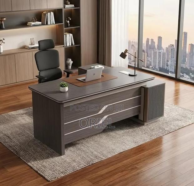 Office Desk : 1.6m Elite L-Shaped Executive Desk - thumbnail 11