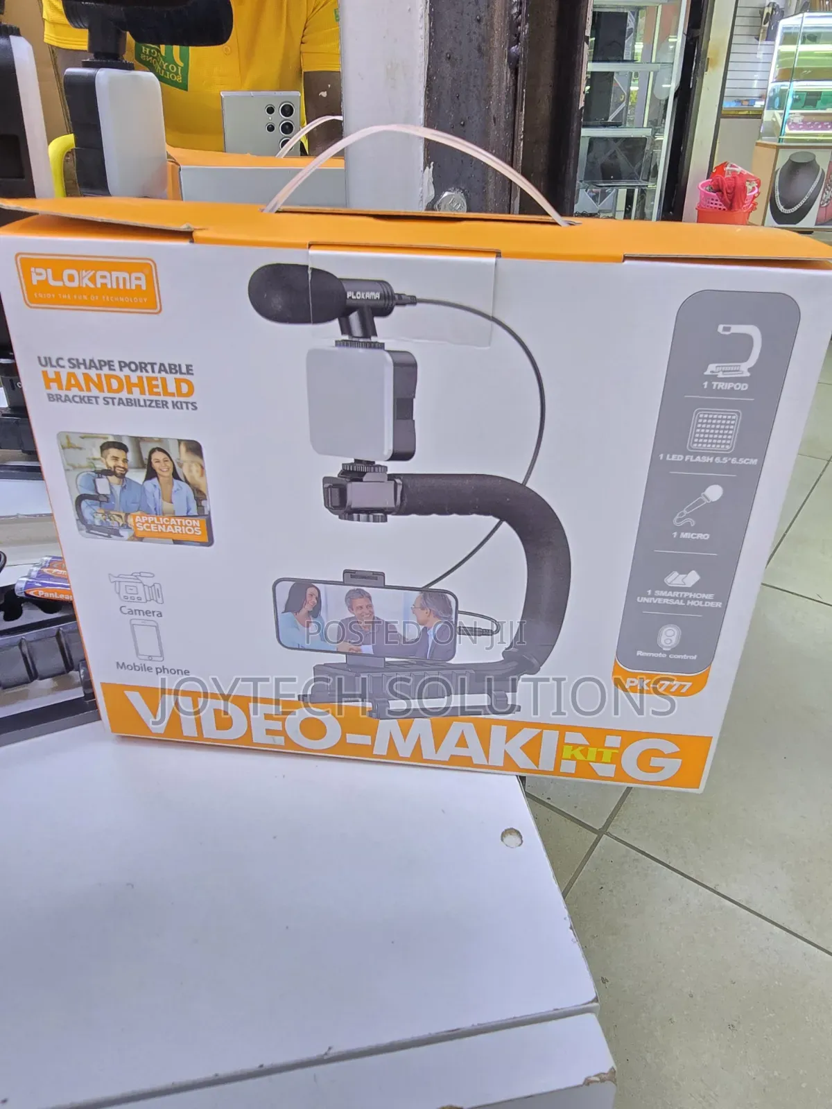 Portable Smartphone Video Recording Kit for Youtb Tiktok Stabilizer