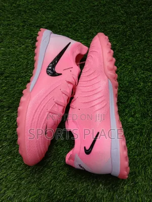 Pink Luna Phantom Turf Football Shoes