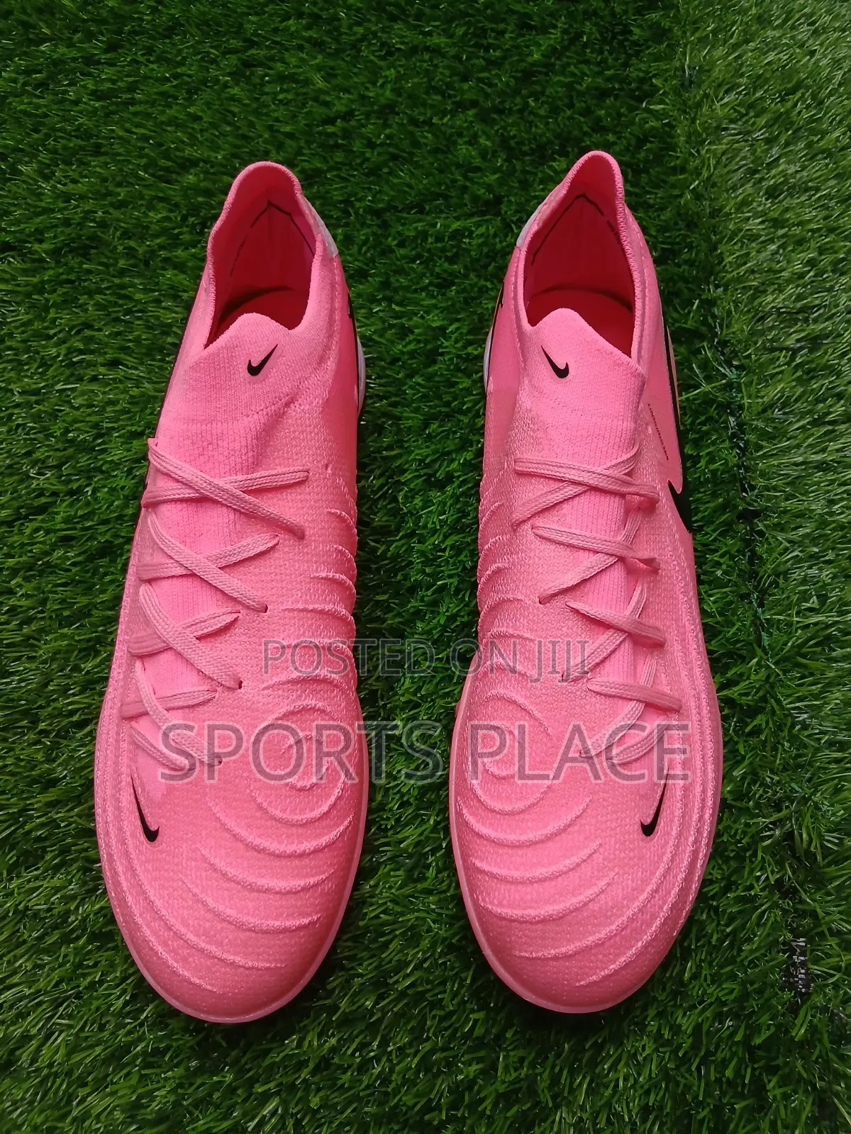 Pink Luna Phantom Turf Football Shoes