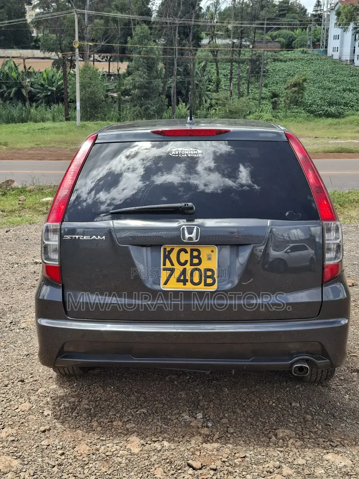 Honda Stream 2007 Gray