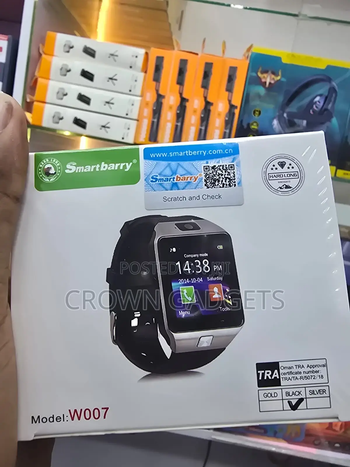 W007 Bluetooth Smartwatch With Camera Sim Call Support
