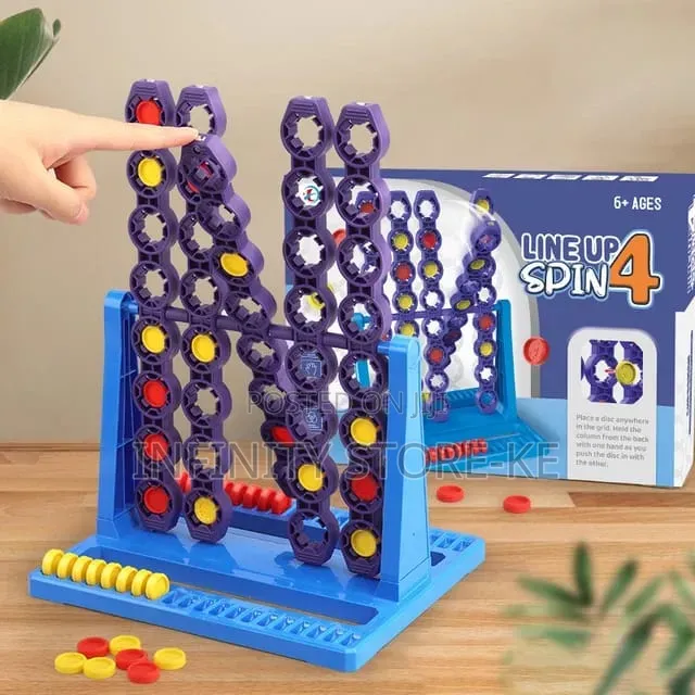 Line Up Spin 4 A Fast-Paced Strategy Game
