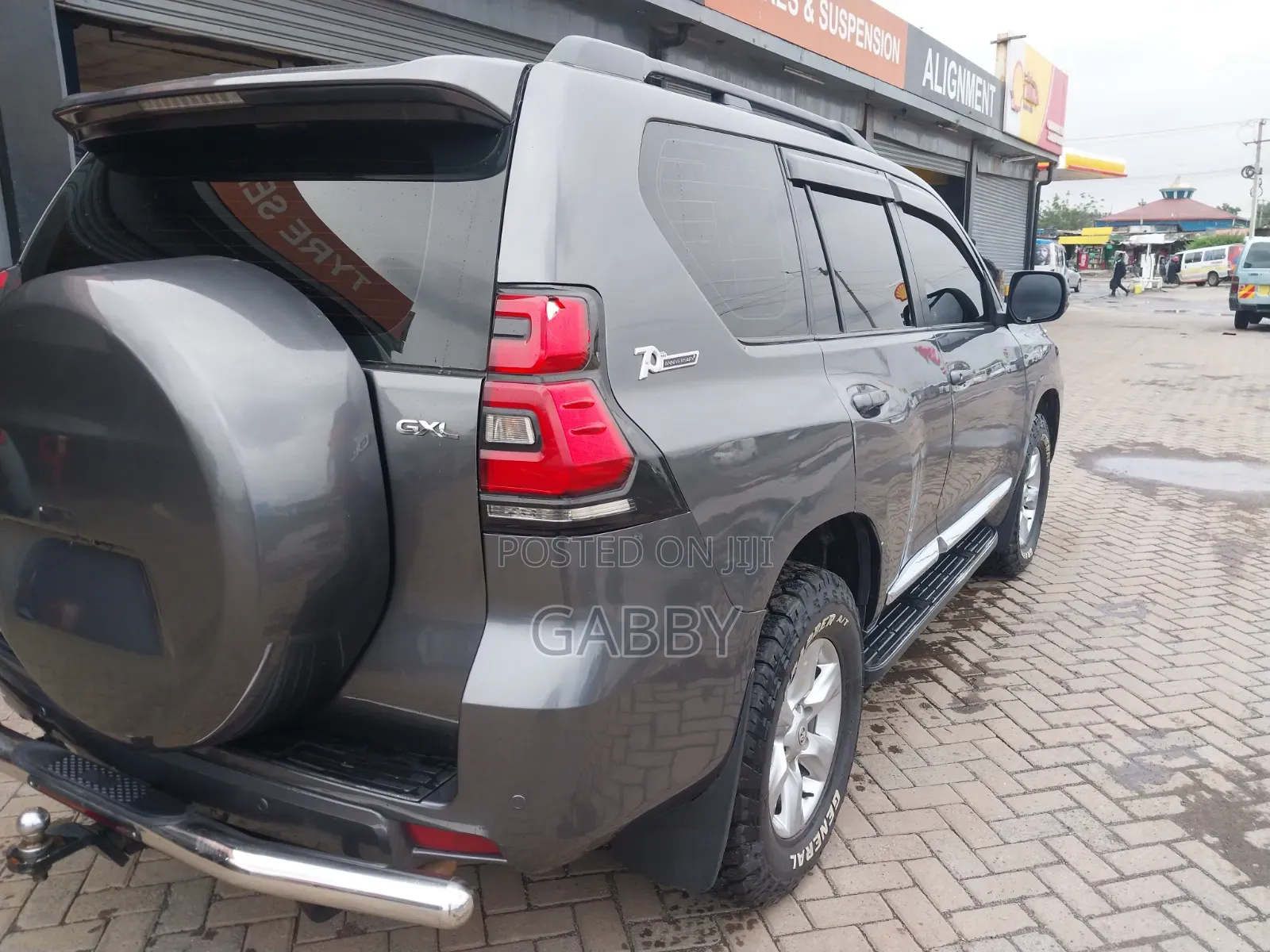 Toyota Land Cruiser Prado 2011 Gray